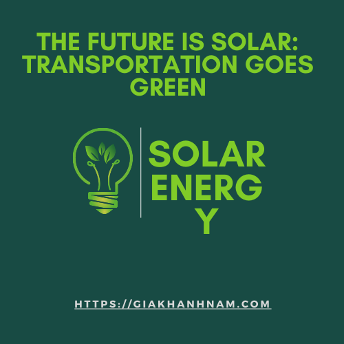 As the world increasingly turns its attention to sustainable living and green technology, the transportation sector stands at the forefront of a significant transformation. Solar-powered transportation, once a concept belonging to the realms of science fiction, is now rapidly becoming a tangible reality, promising a cleaner, greener future for our planet. This article explores the exciting shift towards solar energy in transportation, highlighting its potential impacts, technological advancements, and the challenges that lie ahead.